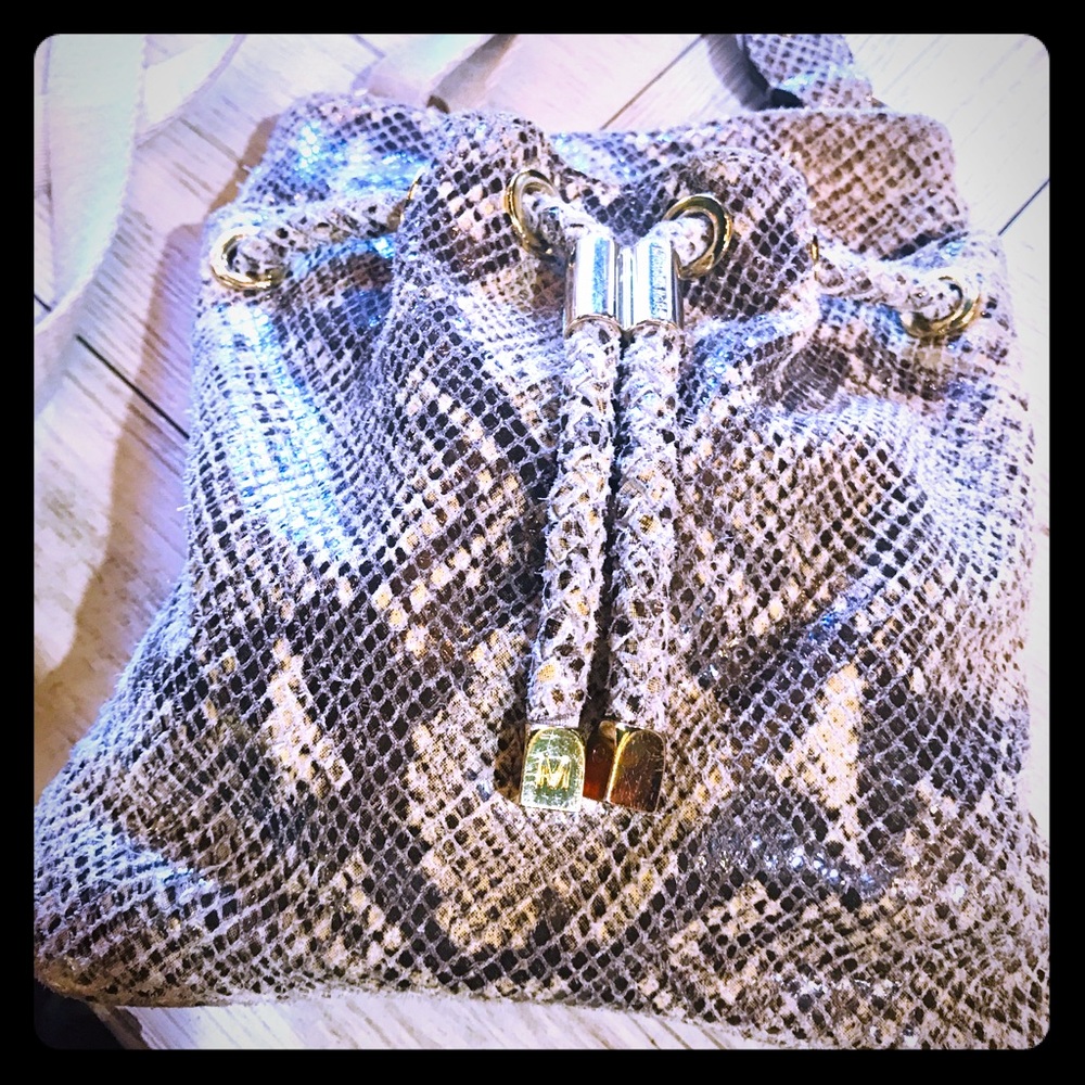 Crossbody handbag Faux snakeskin Michael Kors
